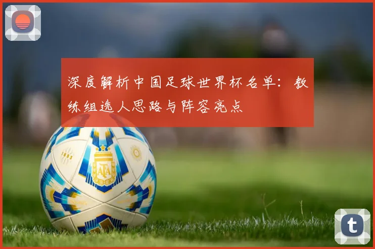 深度解析中国足球世界杯名单：教练组选人思路与阵容亮点